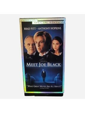 Special Edition Meet Joe Black VHS 2 tapes with Brad Pitt and Anthony Hopkins